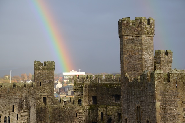 Rainbow in Wales